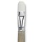 Escoda Perla Toray White Synthetic Brush - Bright, Long Handle, Size 22